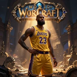 Lebron james in World of Warcraft