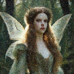 Beautiful fairy teenager, Looks like Kristin Kreuk, In the woods, Dramatic, Edge, Good, Infused, Backlight, De-Noise, VFX, insanely detailed and intricate, hypermaximalist, elegant, ornate, hyper realistic, super detailed, by Anthony Van Dyck, by Ivan Shishkin, by John Constable