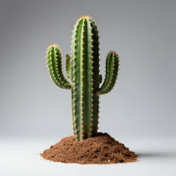 cactus shoe, studio lighting, 4k photograph
