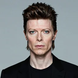 david bowie with normal eyes