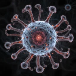 alex grey fractal macrophage
