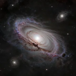 a beautiful 4 k photograph of deep space, nebulae and distant galaxies in the night sky, astral photography