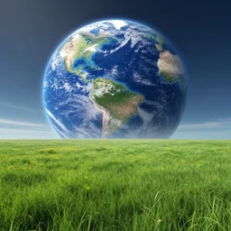 a meadow shown from the beginning of the earth to the death of the universe, trending on artstation, 4 k, ray tracing, stunning visuals, concept art, unreal engine, highly detailed, cinematic lighting, wide angle lens