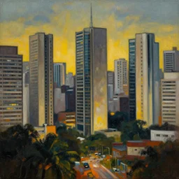 sao paulo painted by atey ghailan, cinematic, masterpiece