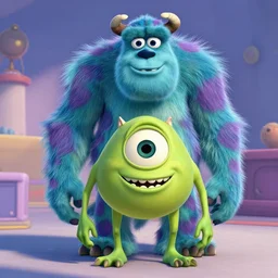 vladimir putin as a monster in monsters inc.
