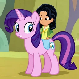 scene of michael jackson as a pony from my little pony
