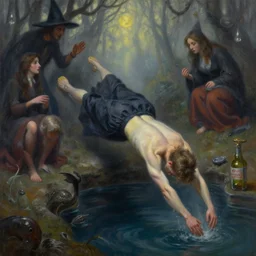 writhing and witching in the deep breath before the plunge, a surreal cognitive illusion in a detailed elaborate surrealist fantasy airbrush fantasy painting by michael whelan and jeffrey smith and peter andrew jones and oleg shupliak, candid photography, oil on canvass, rendered in octane then in cryengine