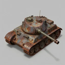 overhead view, digital painted rusted tank game asset sheet, plain matte background, unity asset store, by greg rutkowski, trending on artstation