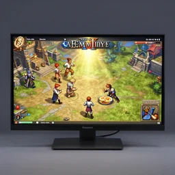age of empires ii, membtv. bright lights. eating food