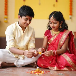 brother and sister raksha bandhan