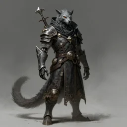 a cyborg anthropomorphic animal sorcerer / soldier in the style of grimdark fantasy art in the style of anti - art trending on artstation deviantart pinterest furaffinity detailed realistic hd 8 k high resolution