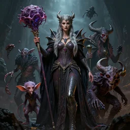 by artgerm and agostino arrivabene, visually stunning, cinematic, ultra realistic, hyper realism, 1 2 k, epic, octane render, unreal engine, vfx, maya, chaotic portrait of a princess, shadow hunter vol'jin, mistress of mixtures, fungal enchanter, murloc tinyfin, dread infernal, wee whelp, battle ram