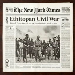 1 9 8 0 ethiopian civil war, in the cover of new york times, 8 k