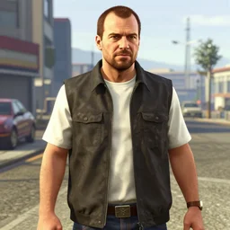 Fredrik Reinfeldt in GTA V, Gameplay Screenshot, detailed