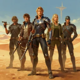 A digital painting of Homeworld: Deserts of Kharak, by Stanley Artgerm Lau, frank frazetta, Rossdraws, James Jean, gerald brom, Andrei Riabovitchev, Marc Simonetti, and Sakimichan, trending on artstation, SFW version