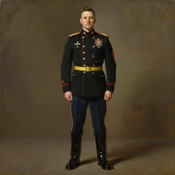 full body portrait of the dictator of the minnesota timberwolves, 1 8 8 9, in full military garb, oil on canvas by william sidney mount, trending on artstation