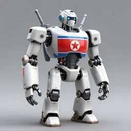 robot made in north korea, 4 k, art station concept, highly detailed