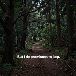 the woods are lovely, dark and deep, But I have promises to keep, And miles to go before I sleep, octane render, ultra detailed, 8k, trending on artstation