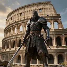 rome in the style of anor londo, dark souls, ps 3