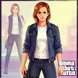 character design - emma watson - gta vi