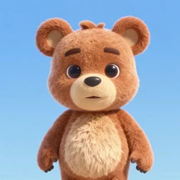 Freddy Fazbear from FNAF in a Disney Pixar animated movie, Dreamworks, stylized, Freddy Fazbear's pizzeria