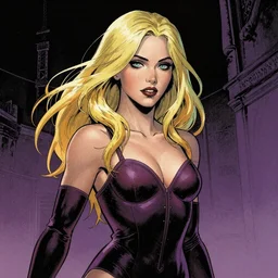 comic illustration of Elle Fanning by Mike Mignola