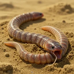 hyperrealistic close - up sand worm! highly detailed concept art eric zener elson peter cinematic hard yellow lighting high angle hd 8 k sharp shallow depth of field, inspired by david paul cronenberg and zdzisław beksinski
