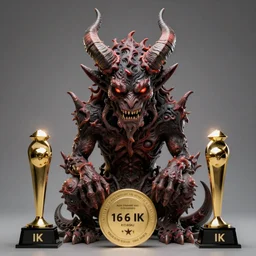 [ horned demon - esque creature ] made of a [ macabre substance ]! trending on artstation 1 6 k 3 2 k detailed intricate portrait evil gloomy lighting [ rim lighting ]!! frontal view contest winner award winning
