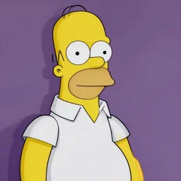 real life homer simpson, high definition, photorealistic