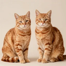 two ginger cats, by quint buchholz