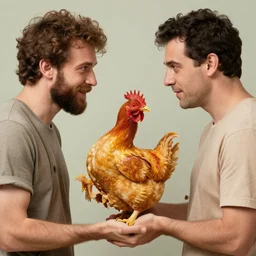 half chicken half man