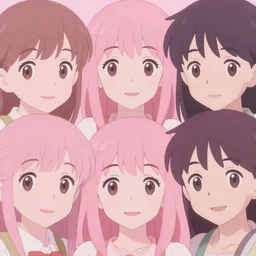 aesthetic!!!! lo - fi pastel pink anime by ghibli and wlop and rebecca sugar, perfect faces, remastered hd