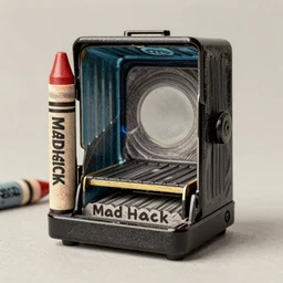 mad hack,art by Josh Kirby,trending on artstation, empty lighting product view,4k HD,crayon art ,sharpness applied,tintype ,illustrator,