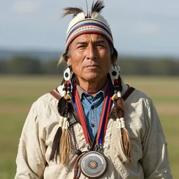 a native american by kirby sattler