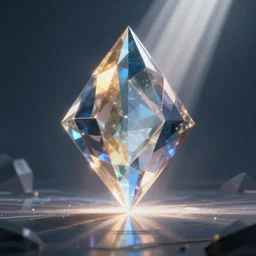 a hyper dimensional prism ray traced light by WLOP and tony sart, god rays, fantasy art, 4k, HDR, photorealistic, 8k, trending on artstation