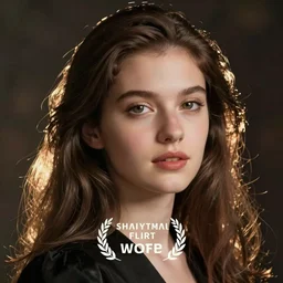 a portrait of a beautiful woman
