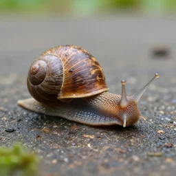 snail that looks like a nose