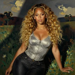 beyonce by norman rockwell