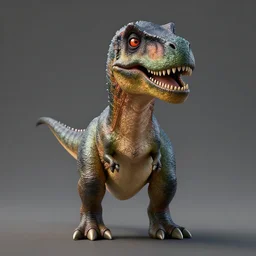 a portrait of a dinosaur, central composition, very cartoon, shape focus, high detailed, by alex ross