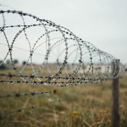 nerve of barbed wire