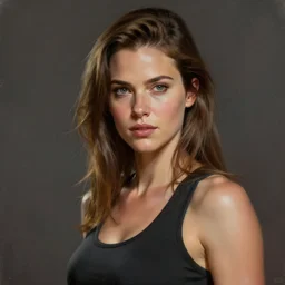 perfectly - portrait of a beautiful female action movies netflix character, intricate, highly detailed, digital painting, loose brush strokes, realistic shaded lighting, artstation, concept art, smooth, sharp focus, illustration, realism, oil painting, unreal engine 5, 8 k, art by sam spratt and peter mohrbacher