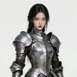 the portrait of neutral evil fallen female knight vagabond as absurdly beautiful, gorgeous, elegant, sophisticated, woman, an ultrafine hyperdetailed illustration by kim jung gi, irakli nadar, intricate linework, bright colors, octopath traveler, final fantasy, unreal engine 5 highly rendered, global illumination, radiant light, detailed and intricate environment
