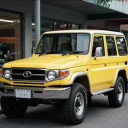robocop : : movie still : : yellow toyota land cruiser : : f 8 aperture, cinematic eastman 5 3 8 4 film