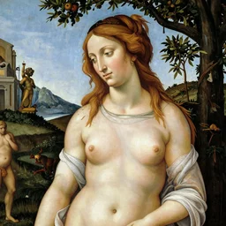 detail of botticelli's venus and mars, 1 4 8 5