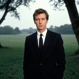 a portrait of a character in a scenic environment by Richard Avedon
