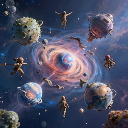 the multiverse, high detail