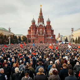 2 0 2 2 moscow russian patriotic rally in luzhniki, by hieronymus bosch