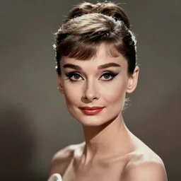audrey hepburn joker, detailed portrait by tim doyle