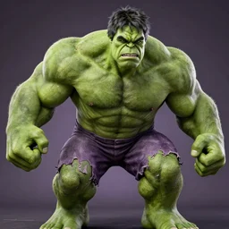 the hulk transforms by ripping his skin off