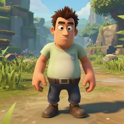 Screenshot of a funny odd wonky bizarre weird unique strange silly cartoonish unusual character mod as an npc in a AAA videogame (2021). NPC character mod. Nexusmods. Steam workshop. Beautiful environment. Gorgeous level. Sharpened. 4k. High-res. Ultra graphics settings.